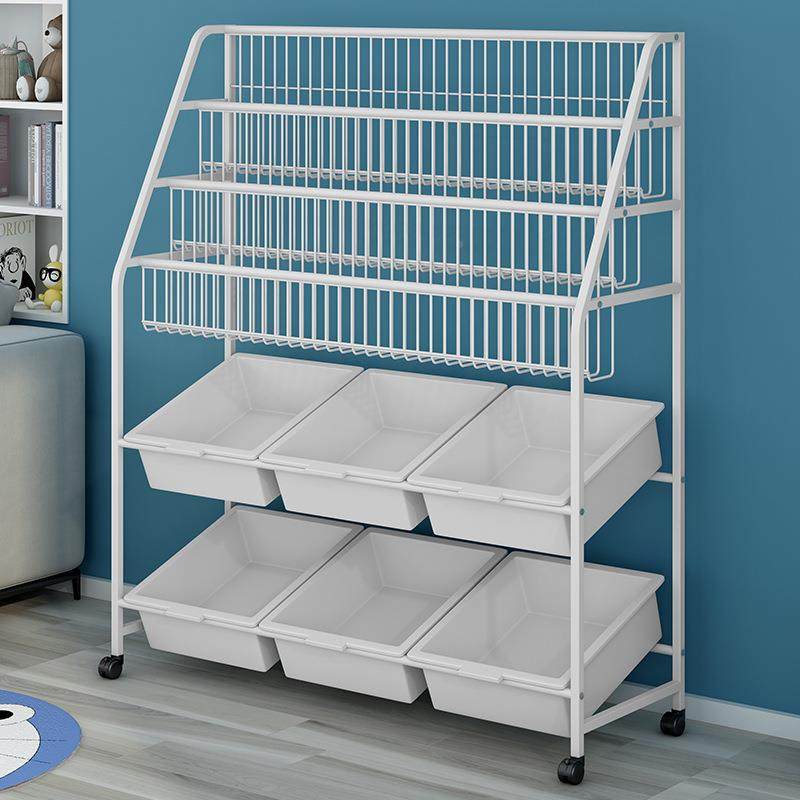 长92cm儿架玩具收纳童宝宝归纳架整理储物架带轮书可移动9871置物,收纳整理,书桌收纳置物架,淘宝优惠券,粉丝福利购,淘宝优惠卷