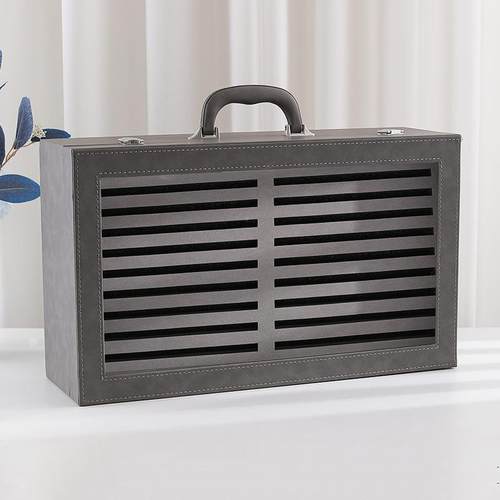 直销货现开窗透明展样板DLJ样箱亚克力岩板示木地板色板小样板盒