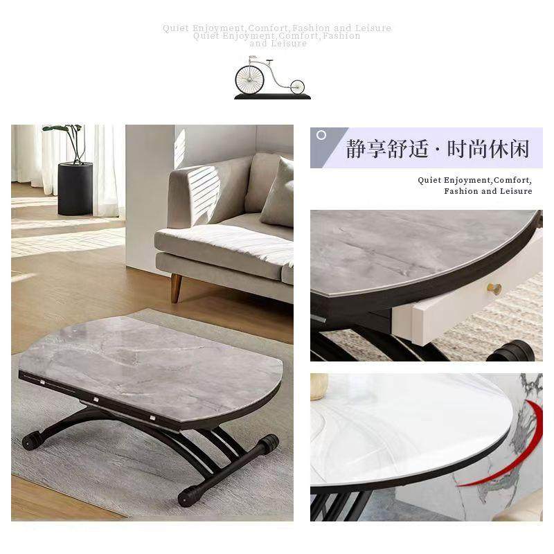 多功能升圆降茶几小户型形餐桌两MWP用升板体降岩一式客厅家用折,电子元器件市场,其它元器件,淘宝优惠券,粉丝福利购,淘宝优惠卷