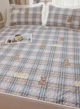 A纯床棉薄床垫类软垫夏651子褥子季褥垫床单防滑垫不位移四季床护