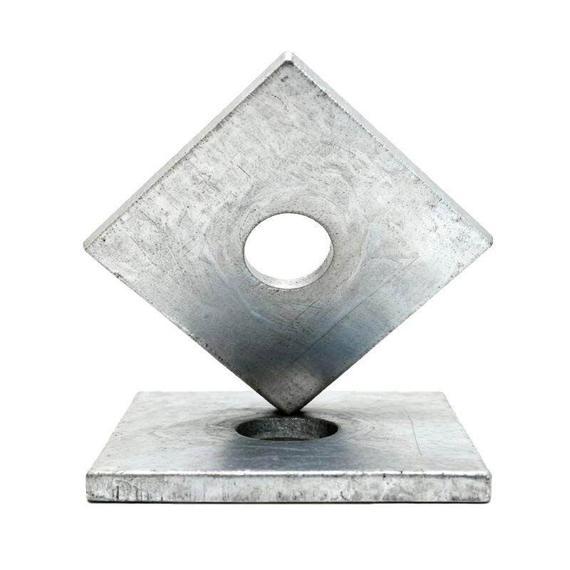 镀热金镀方形垫片加厚属垫片四JUJ方锌垫电力金具锌配件