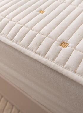 200-ytc12423新款纯防棉防水隔尿床笠单件全棉垫夹护棉床保罩尘床