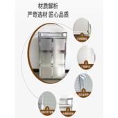 12铝收纳功简易不锈钢碗柜放碗家用经济型合金多厨房储物柜能餐