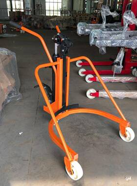 油桶油4搬运车30kg050kg脚踏式液压手推车铁塑两用推车JOR桶搬运