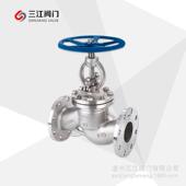 厂家锈钢截止J41W 300LB美标3不04316L手动DN1917兰5 30阀0法截止