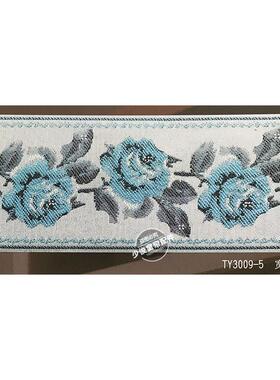 新款9公麻料花边织带AL-56281分窗帘拼装接花边中式软汉服织带垫