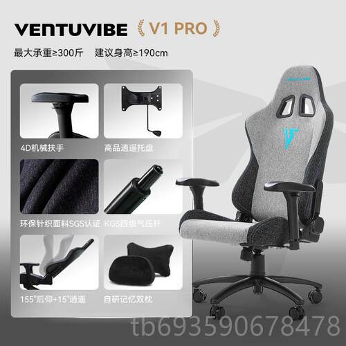 正品VENTUVIB 稳途1电脑电竞椅体工学椅护腰人游戏椅V男女家用椅E