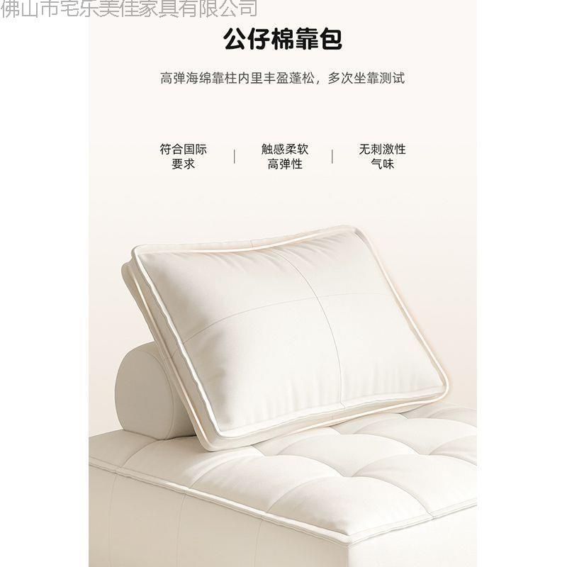 轻DTK奢免洗科客技布豆闲腐块懒人沙发小户型休方块厅椅卧室模块