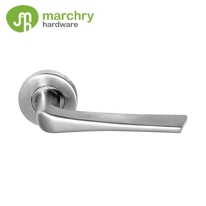 江门拉手0门4不锈钢精铸3实心门把手防火执手分体MH-0369门拉手