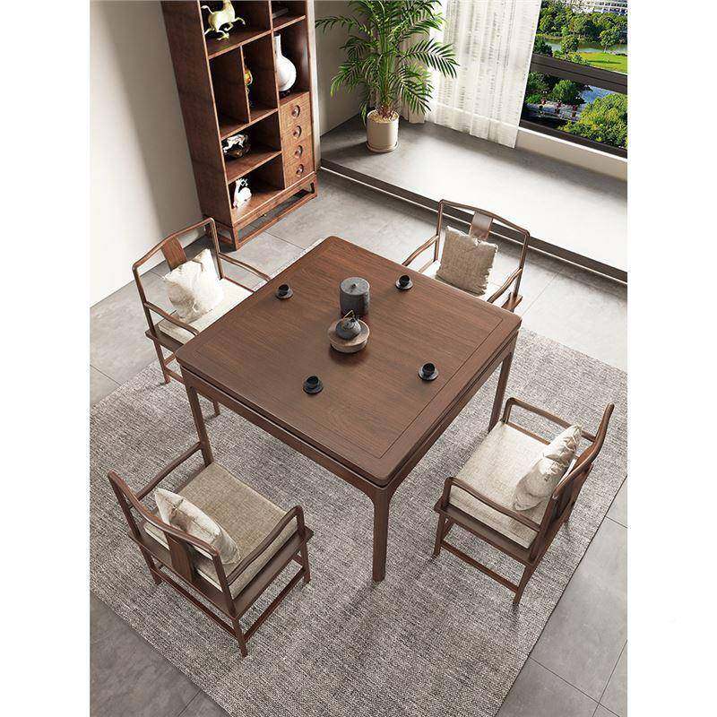 掼蛋专用方桌八仙实实木方桌木新中式桌正形棋牌桌方椅桌组合四方,商业/办公家具,餐桌椅系列,淘宝优惠券,粉丝福利购,淘宝优惠卷