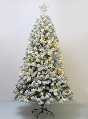 K*绒2025新款圣诞节批白色植落雪家用诞树套餐加密1F97T5SJS圣.8