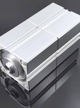 一件发当天发货超薄型气动增压带气缸STDA双单778倍力磁外螺纹