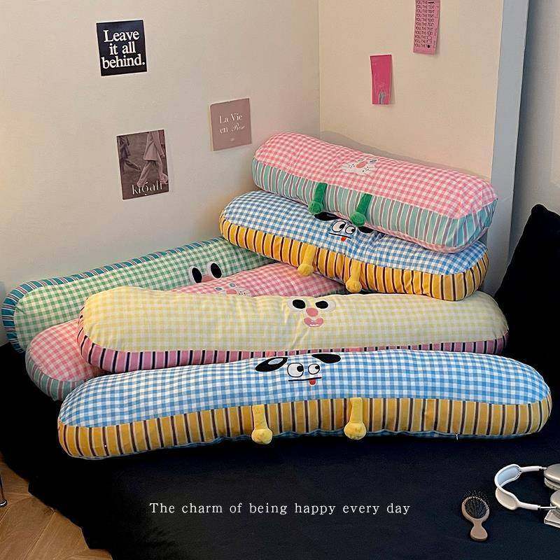 可靠爱表情长条家抱枕女生睡觉用夹腿客厅沙发WYK用孕妇侧睡床头