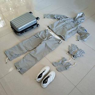 电工安全防护服500K带电作业分体屏式 蔽WNM服100KV耐V高0压绝缘套