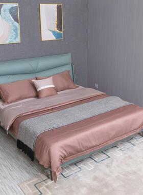 志PLX光木科技布床轻实奢大现家代简约用双人主卧室床1.8米1.5米