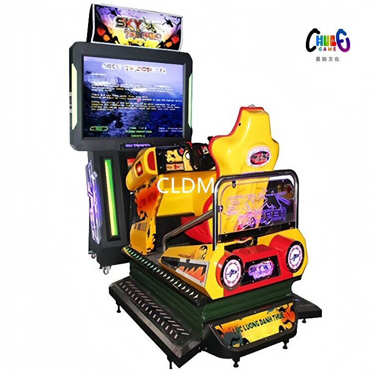 工厂直售全新55寸全动感游戏机空袭动漫城赛车类设备成人模拟机