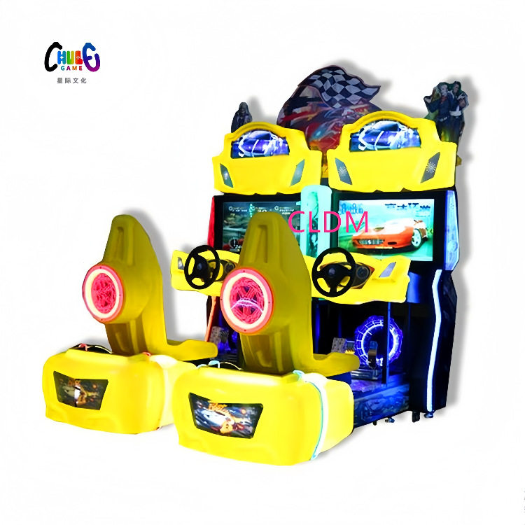 商用32寸体感座椅环游赛车模拟设备高清屏电玩城成人游戏机2025