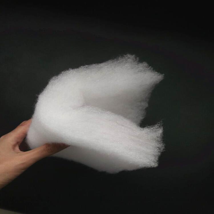 无胶棉绵厂家定制火棉02喷防防火丝服装填充棉柔软蓬松棉