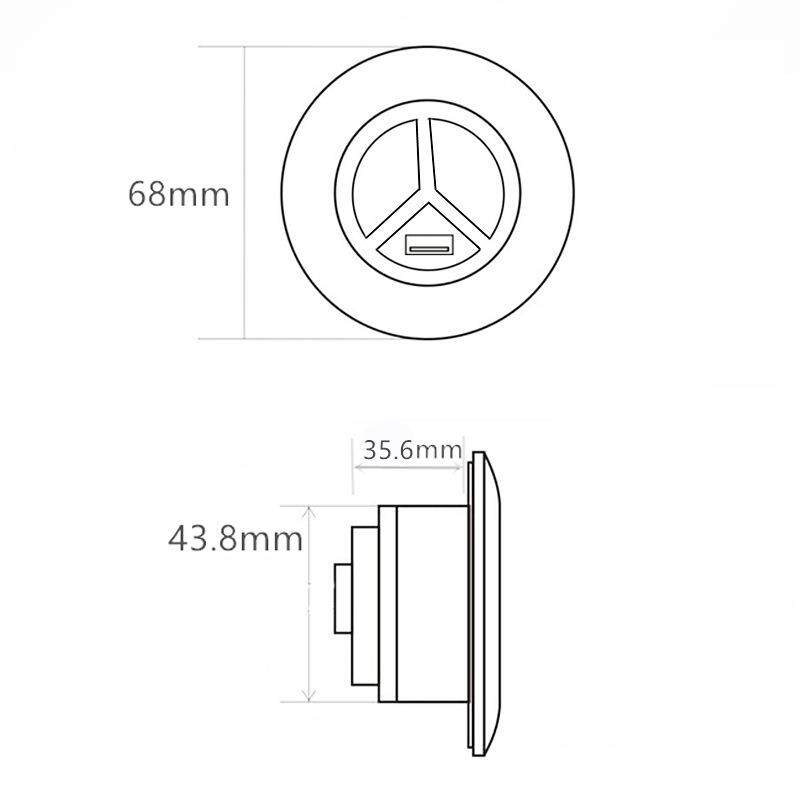 智能家具 配件 电动升降家庭私人影院沙发推杆电机控制器5V2.4A