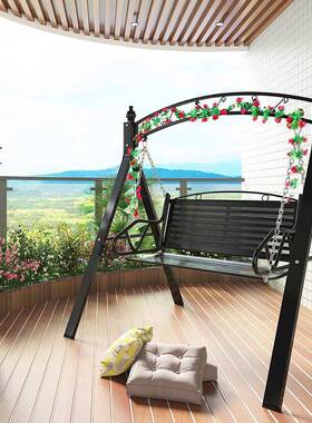 秋千户庭院外阳台室外家藤用大吊篮摇人PCO椅网红荡秋千双人吊床