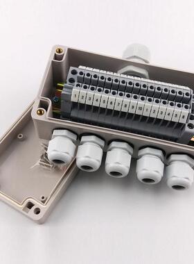 热销塑端料接线盒80160*55电*气接线过盒ABS塑料子盒塑料端子XVQ