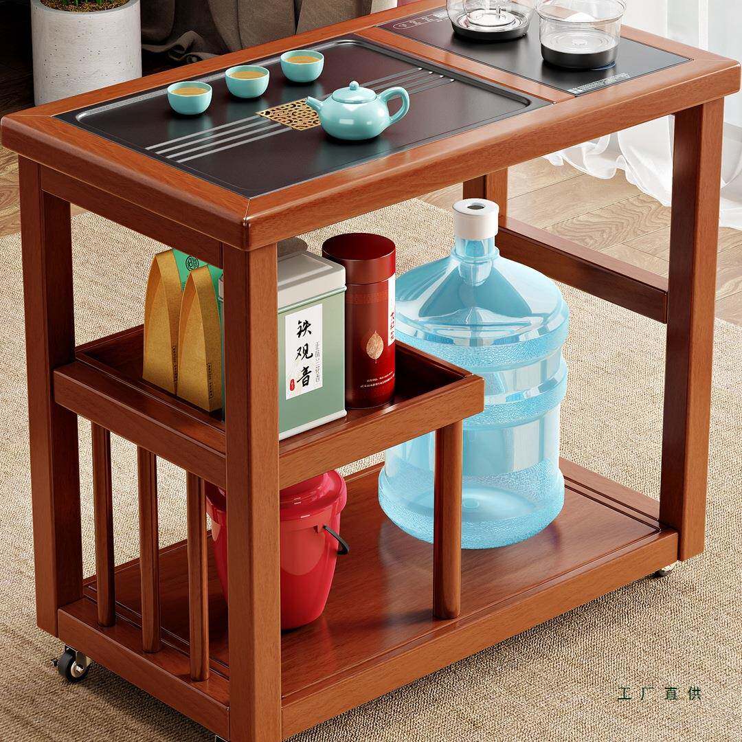 移动茶台小茶桌家用小茶台中式实茶茶水柜车几茶功木夫烧水壶无品,基础建材,脚轮/万向轮,淘宝优惠券,粉丝福利购,淘宝优惠卷