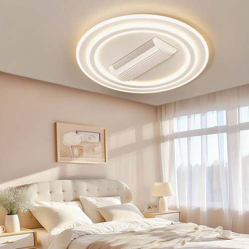 全光谱护眼新款无叶风扇主灯顶508客厅卧室灯餐厅大气智能电扇吸