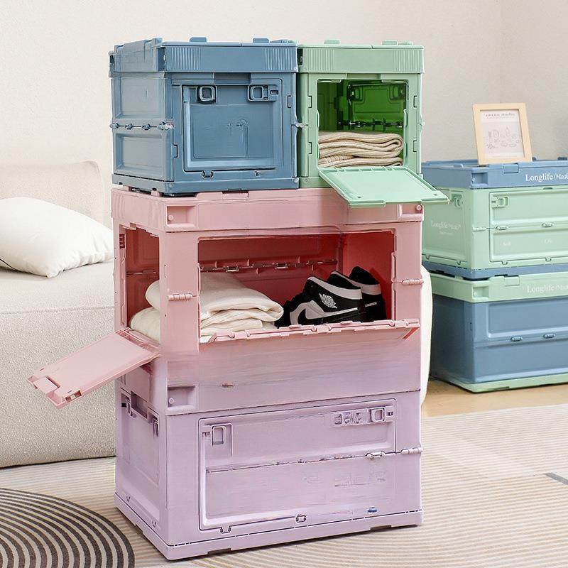 业风折纳叠收箱家用车载工具无品牌/物收纳工箱户外露营杂物储箱