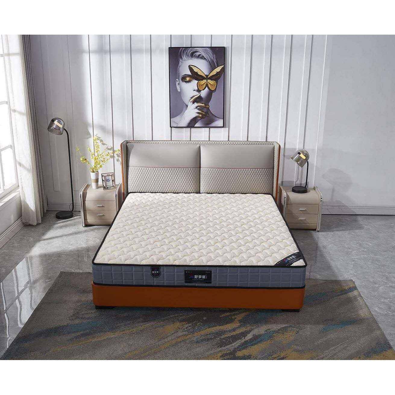 海马爱贝斯席梦思软垫家用.8m济1保.5米环椰棕弹76715簧1经型22cm