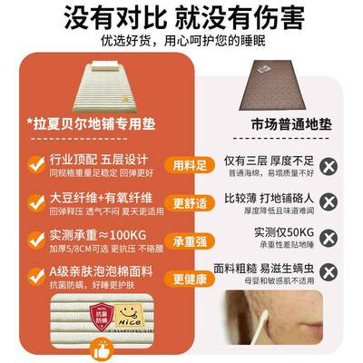 床垫垫软垫地铺睡家用可折叠防双潮地垫地铺单人租YYF45542房专打