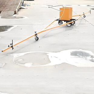 地下停车位画线水496线学跑校塑胶道线机手划推车式马路预标线机