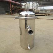 工器业篮式 过滤污水毛发过滤D口N150法兰接直可定制通平底蓝器式