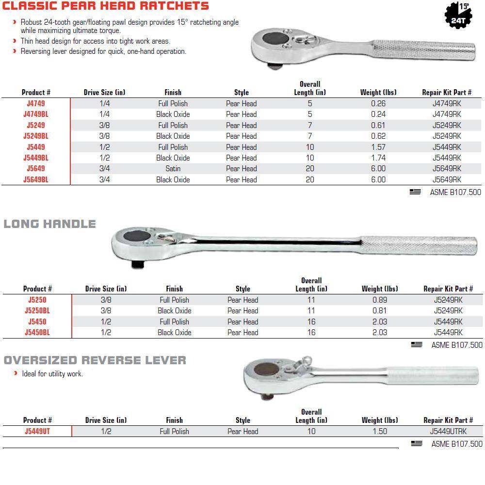 1J5450BL/2方头12.5MM列加梨形头棘轮扳手长棘系齿扳手黑色J5450B,基础建材,脚轮/万向轮,淘宝优惠券,粉丝福利购,淘宝优惠卷