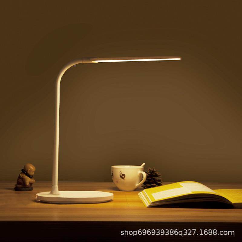 学生床头便携式夜桌面充台无极调灯光电调色温恒流灯桌面台灯学习