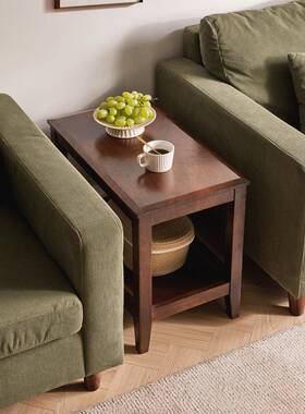 沙发几实木柜家用茶几床边小头桌子可61026移动茶桌小户边型角几
