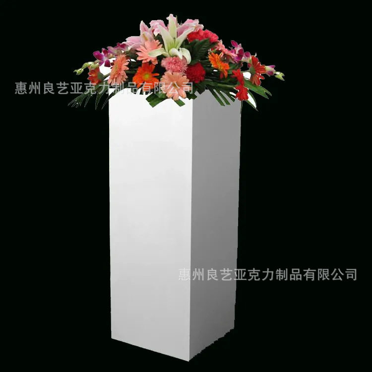 亚克力底座婚礼花架展示台图片