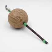 正品 国外南美印第安沙锤满萨传统洋小打乐击器声音理疗众西乐器进