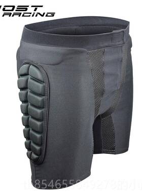 正品GHOSTC 机RAING越野车护裤甲防护短裤骑行赛车滑雪护具护臀透