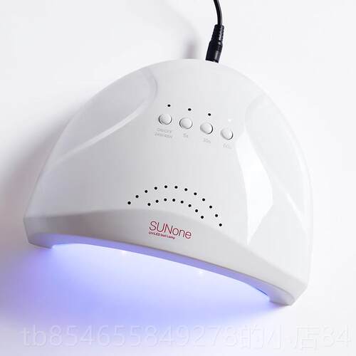正品48W ED美甲灯光感疗机 家用美甲烘L干设备 应式美甲灯工具