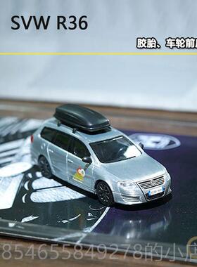正品1/64o拓意yx3carts 奥迪RS6 大众帕萨特 VW R6合金玩具汽车模