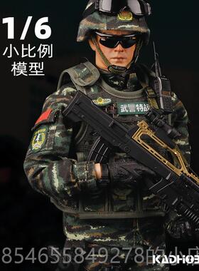 正品和中平使士战士模型玩具国解放军人造命战1/6可移动人偶手图Y