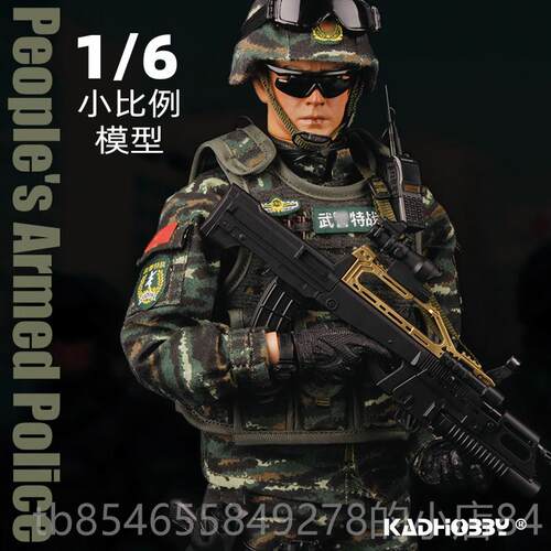 正品和中平使士战士模型玩具国解放军人造命战1/6可移动人偶手图Y
