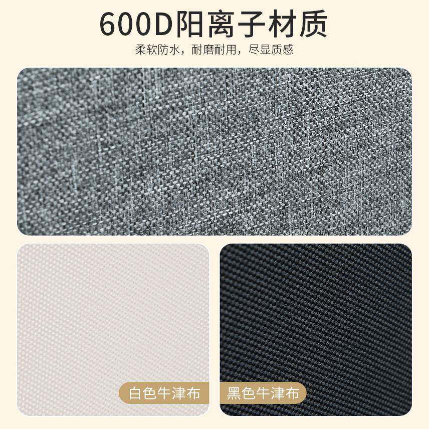 家用卫生间布艺脏衣篓便携可折叠带滑轮收纳蓝卧室阳台衣物收纳筐
