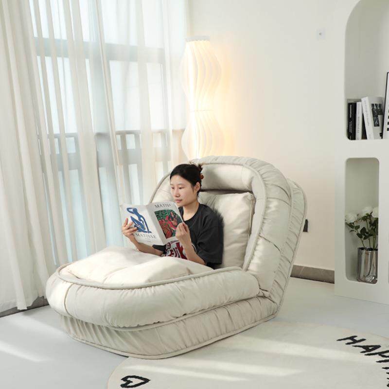 人类狗窝懒人沙发折叠床可躺可睡小户型客厅巨大单人沙发床可拆洗