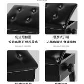 实木可调节升降钢琴凳单双人带书箱琴凳加厚钢琴板凳儿童