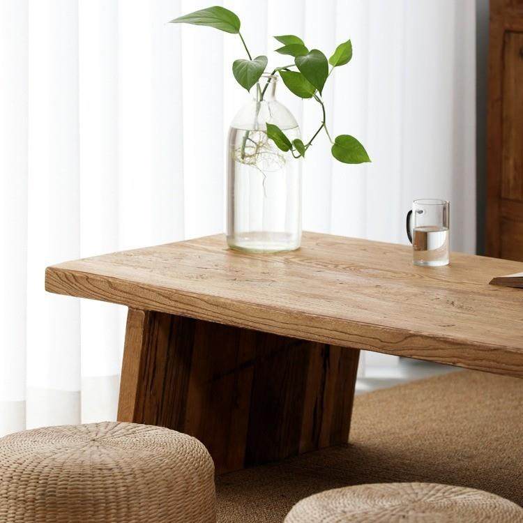 新中式老榆木茶几台榻榻米飘窗桌实木复古矮桌阳台方形小茶桌,电子元器件市场,其它元器件,淘宝优惠券,粉丝福利购,淘宝优惠卷