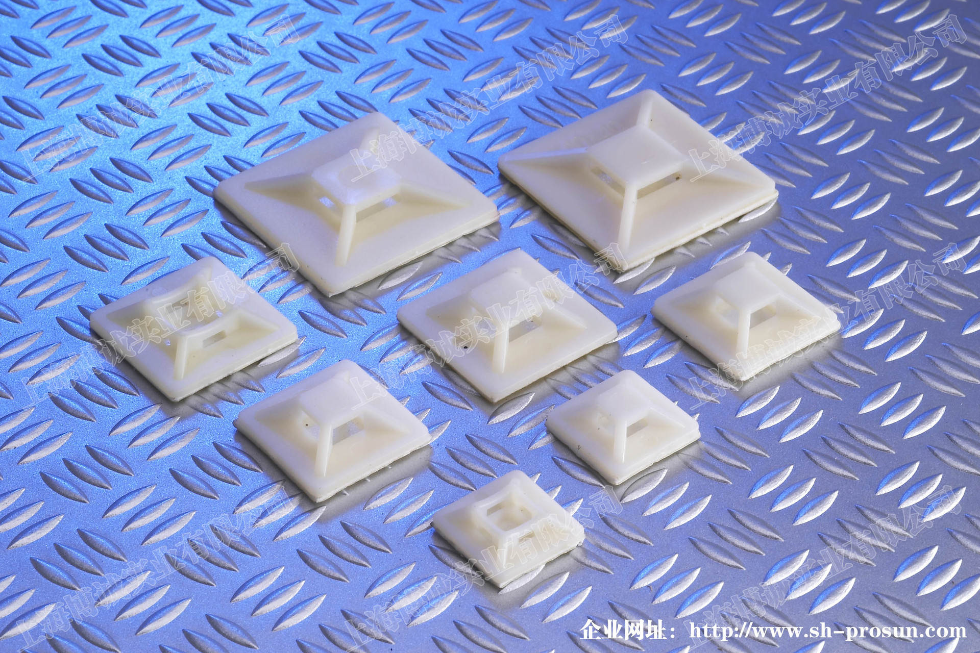 自粘吸盘定位片扎线固定座