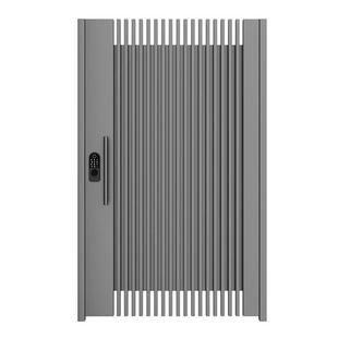 别墅大门铝合金庭院门户外花园栅栏门铁艺自建房院门防盗门进户门