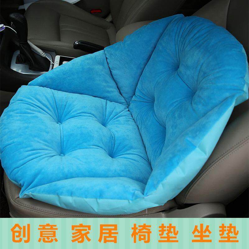 秋冬季办公椅垫坐垫连体一体车靠背防滑电脑椅坐垫学生坐垫藤椅垫