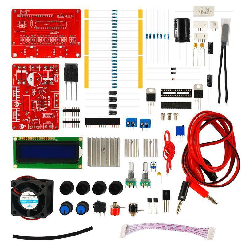0~28直V可调流稳压电源短路限流保护实验-室子电TJ-56-54电源套件